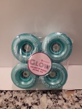 Bont Skates Glow Light Up LED Quad Roller Skate Wheels Misty Teal 62x38MM 83A