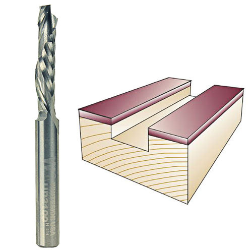 Whiteside UD2100 Up/Down Cut Spiral 1+1,1/4"SH, 1/4"CD, 1"CL