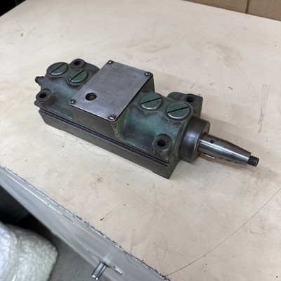 Rare Vintage High Speed Precision Grinding Spindle W/Bronze Spring Bearings