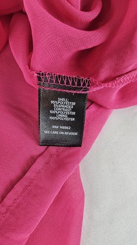 NWT! TORRID Pink MADISON ALL OVER SEQUINED BUTTON FRONT SHIRT PLUS 14W-16W - Picture 5 of 7