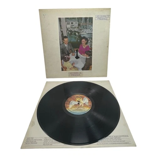 Led Zeppelin Presence UK LP SSK59402 First Press A1/B2 1976 LP VGC