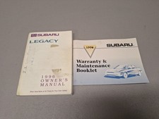 1996 Subaru Legacy Outback Owners Manual 1996 Subaru Legacy Outback Owners Manual