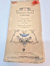 Thornton W. Burgess - The Bedtime Story Calendar - Volland Publishers - RARE