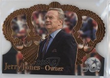 1995 Pacific Crown Royale Copper Jerry Jones (Bulit on Back) #12 HOF z9c