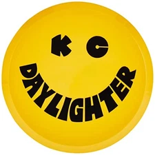 KC HiLiTES KC Cover 6in Hard Plastic Daylighter Black Yellow PR 5202
