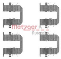 Metzger ZubehöRsatz, Scheibenbremsbelag Hinterachse U.A. FüR Hyundai, Kia