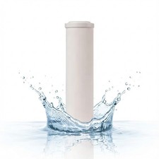 Ceramic Water Filter Element Standard 2.5"x10" Cartridge Bacteria Reduction