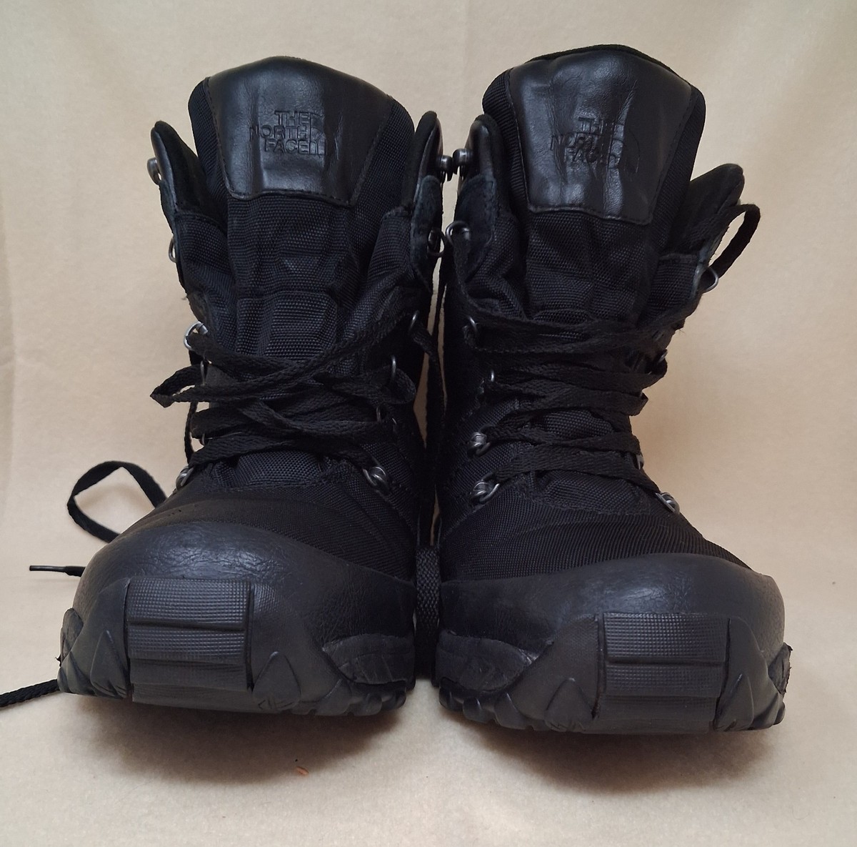 North Face Chilkat Boots Men Size 11 Triple Black Waterproof 
