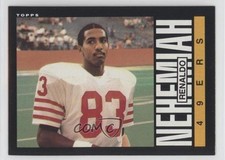 1985 Topps Renaldo Nehemiah #158 0a2