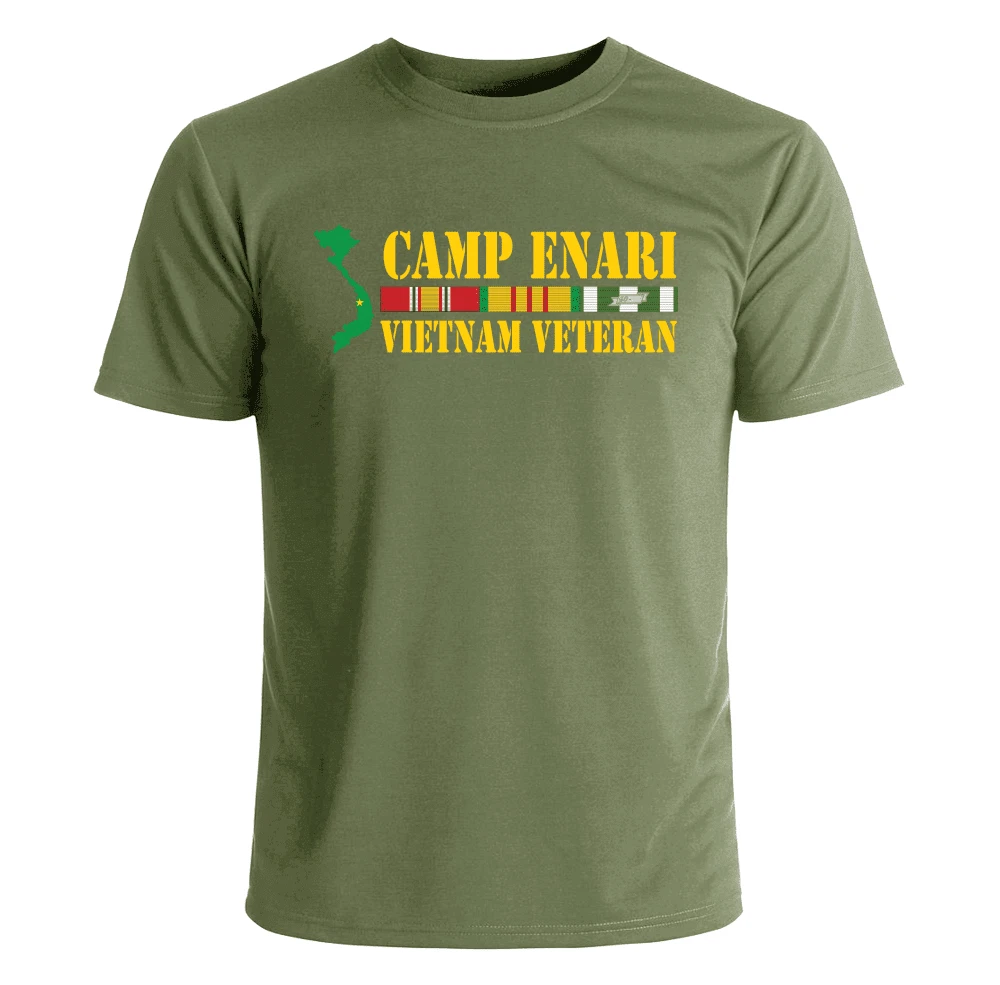 Camp Enari Vietnam Veteran Duty Station T-Shirt