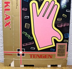 Klax - Box Only - Nintendo Nes (No Game - No Manual)