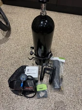 Preece Precision, The Source, 15Lbs Co2 System, 250PSI Regulator, Hose, Inflator