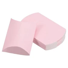 50Pcs Pillow Boxes Wedding Gift Boxes for Wedding Pink