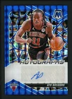 2024-25 Ayo Dosunmu 10/49 Auto Panini Mosaic Blue Autographs