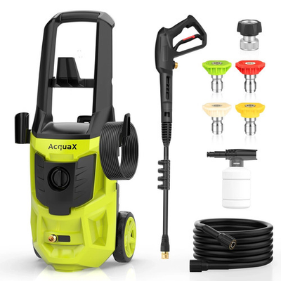 #ad Electric Pressure Washer 4800 PSI 4.0 GPM Power Cleaning Machine Green $115.00