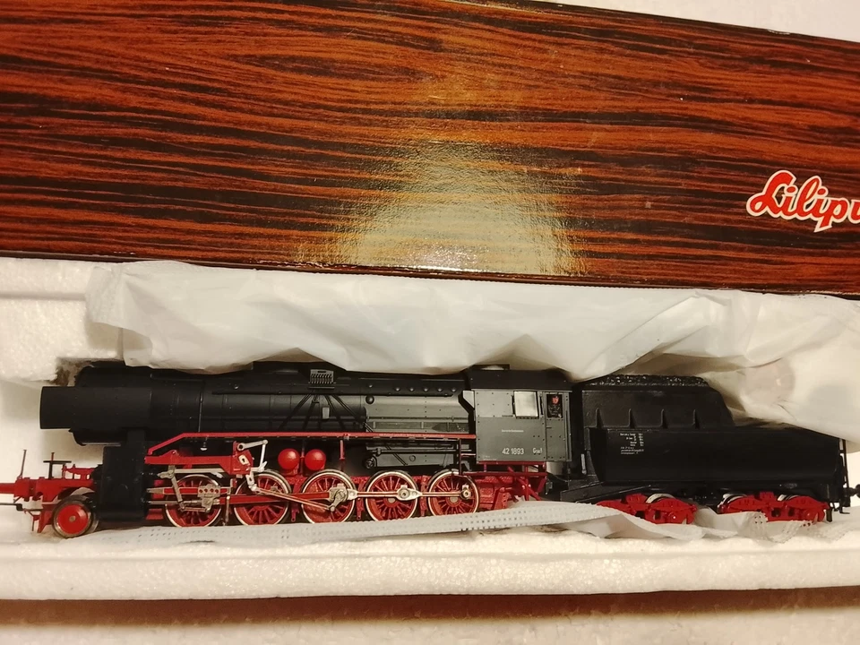 LILIPUT 4208 H0 AC DB BR 42 Dampflokomotive OVP - Bild 2 von 4