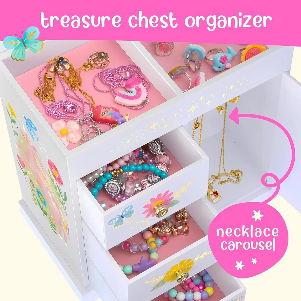 Musical Princess Jewellery Box for Girls Kids Dancing Princess Music Box..... - image 3 of 4