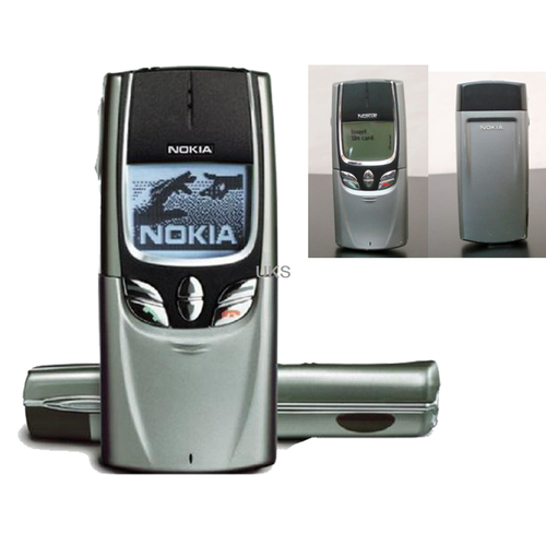 Nokia 8850 Mobile Phone Silver 2G GSM 900/1800 English