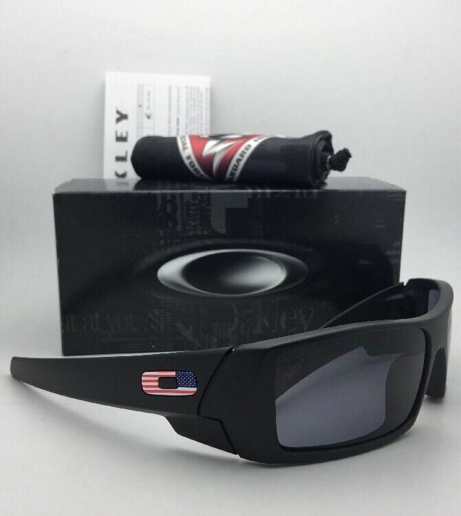 New OAKLEY Sunglasses GASCAN 11-192 60-15 Matte Black with USA