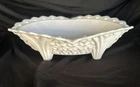Light Pink Milk Glass Vintage Footed Casserole