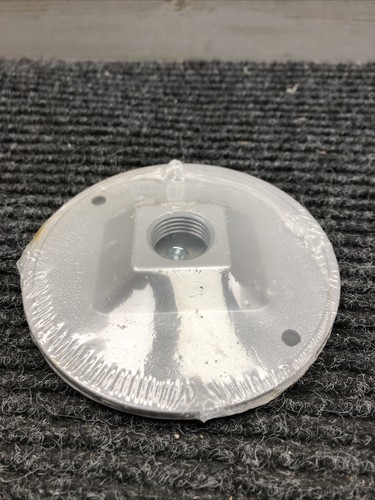 One New Cooper Crouse Hinds Weatherproof Outlet Cover TP7300 1/2" Holes - Picture 2 of 4