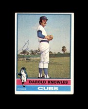 Darold Knowles Hand Signed 1976 Topps Chicago Cubs Autograph