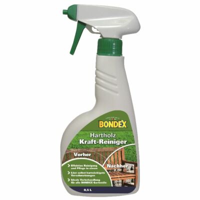 BONDEX Hartholz Kraft Reiniger 500 ml Holz Möbelreiniger Garten