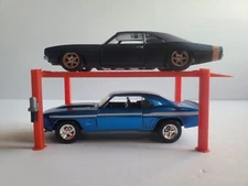 4 Post Lift For 1/32 Scale Garage Mini Display RC Double Stack Car Storage