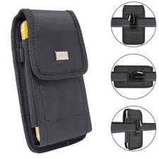 For Motorola One 5G UW,Moto G 5G,G Stylus 5G,Rugged Belt Clip Holster Case Pouch