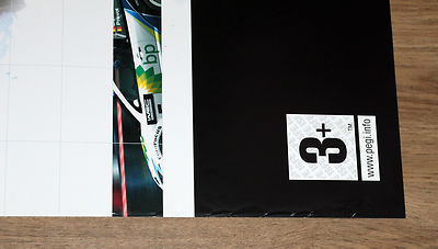 WRC 3 FIA World Rally Championship very rare Promo Poster 84x59