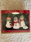 Hallmark Keepsake 1999 "The Snowmen of Mitford" Set of 3 Christmas Ornament