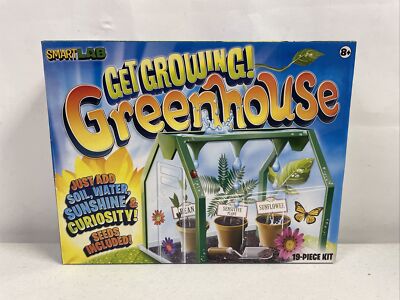 SmartLab Get Growing Greenhouse Kit For Kids Sell By 12/2016