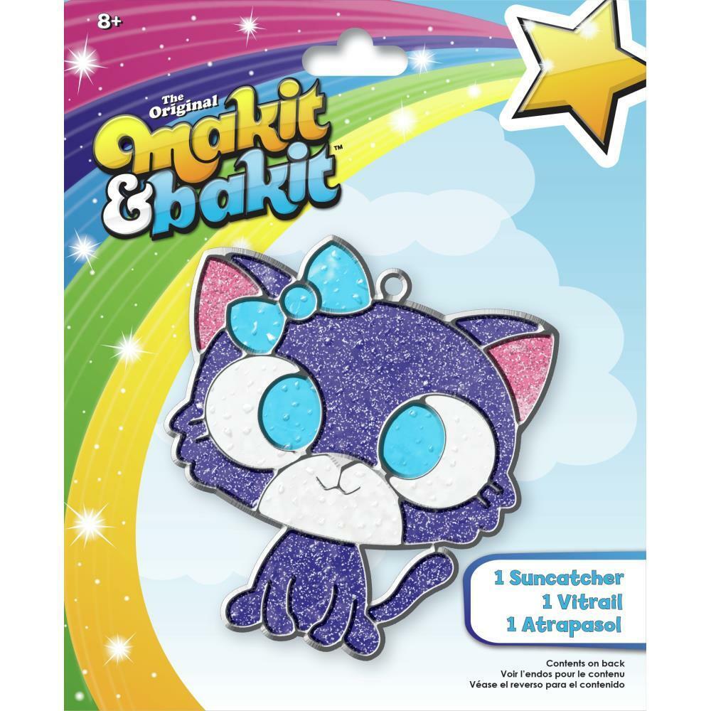 Makit & Bakit Suncatcher Kit - Kitten - Kids Crafts