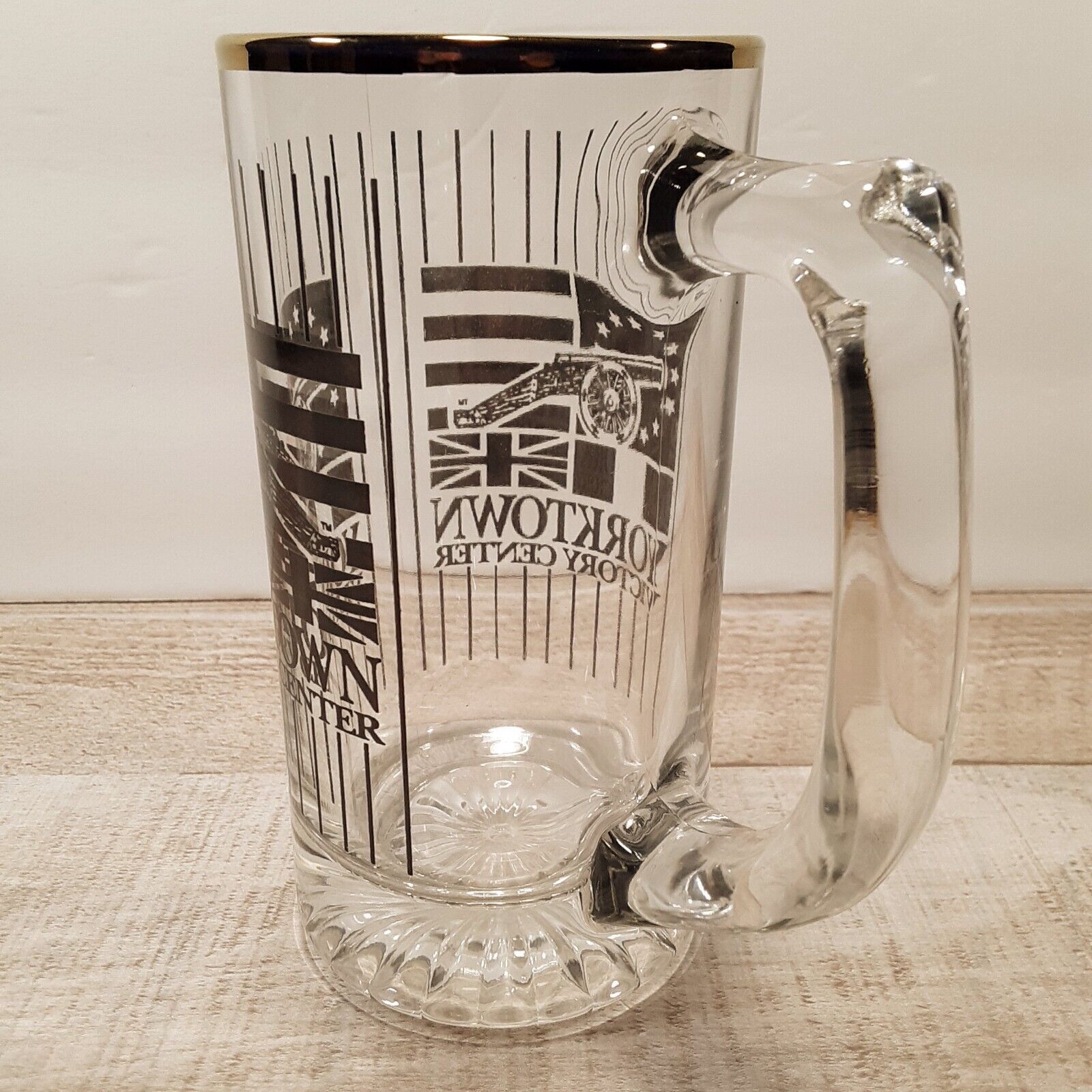 Yorktown Victory Center Virginia Solid Glass Mug Falak Tayyeb
