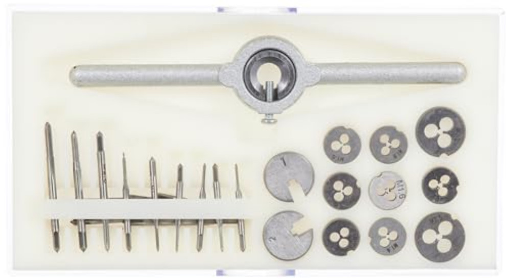 Set Filettatura HSS Mannesmann M53240 per Meccanica di Precisione