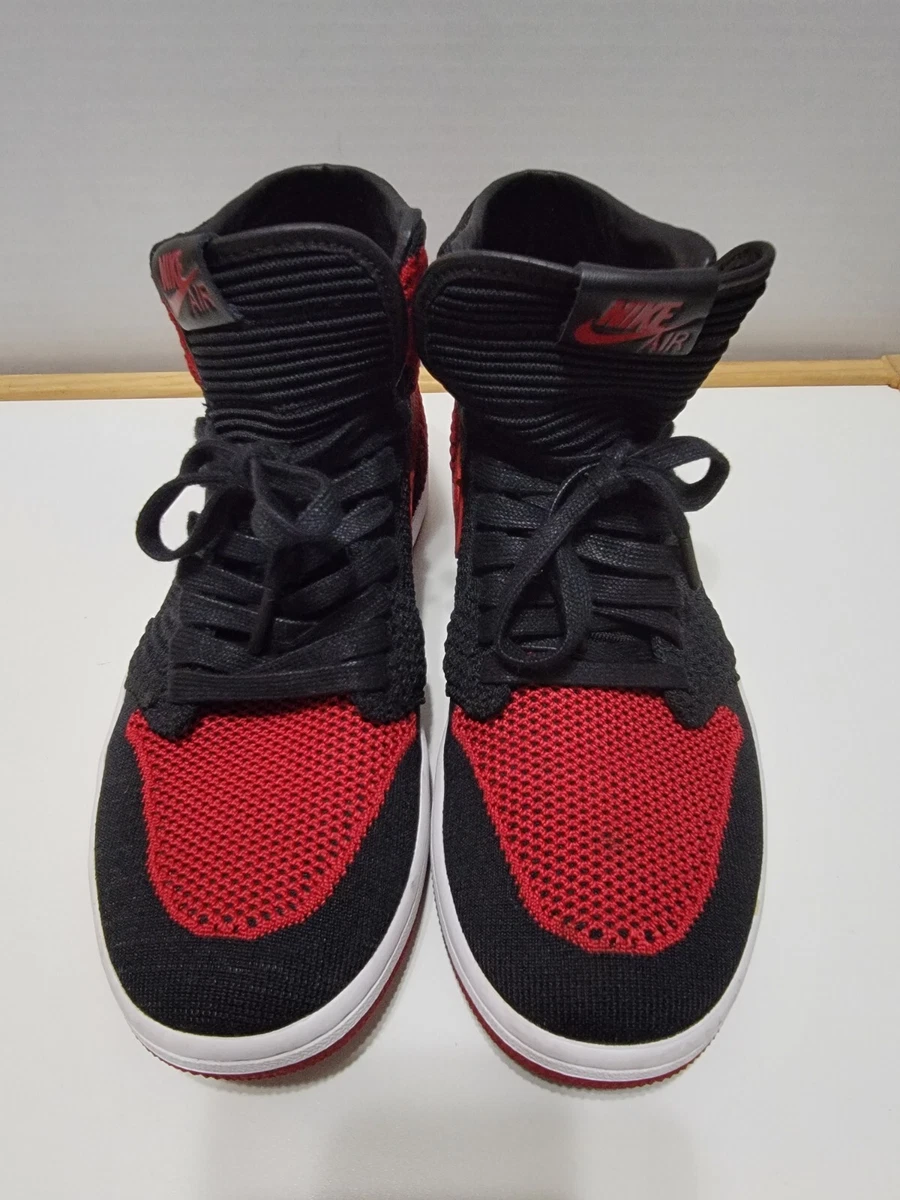 Aj1 flyknit deals bred