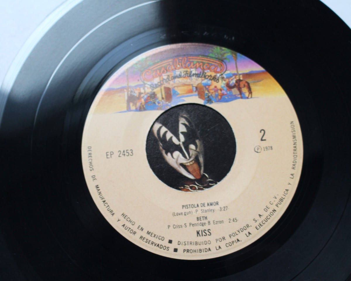 RARE ORIGINAL 1978 KISS STRUTTER 78 EP 7