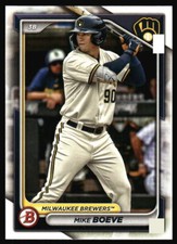 2024 Bowman Mike Boeve #BP-138 Milwaukee Brewers