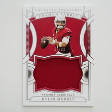 2021 Panini National Treasures Framed Fabric 27/99 Kyler Murray #FF-KM