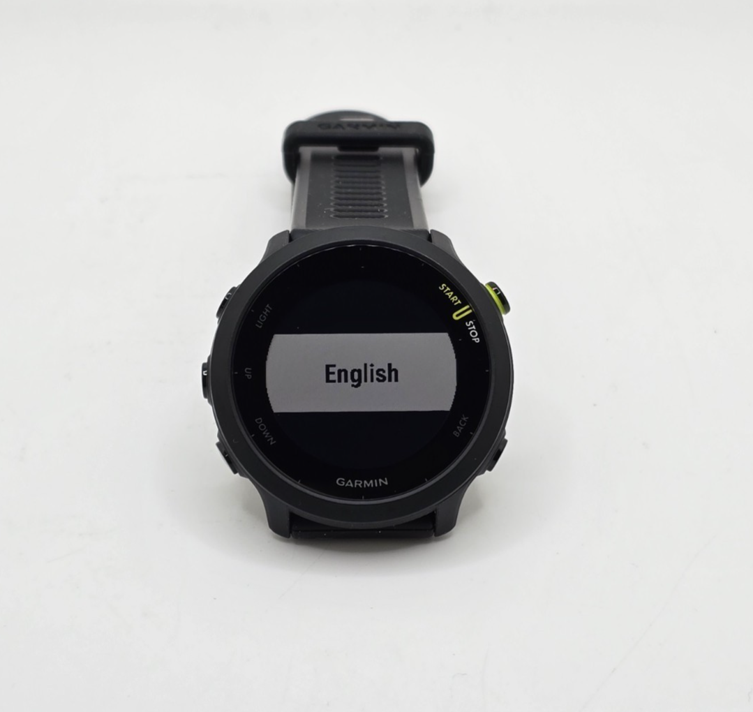 Garmin Forerunner 55 GPS Watch - Black - Read 753759279639| eBay