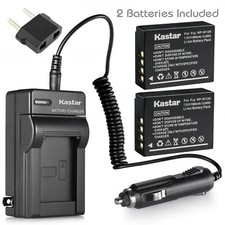 Travel Charger  2 battery for Fujifilm X-H1 X-M1 X-T1 X-T2 X-T3 X-T10 X-T20