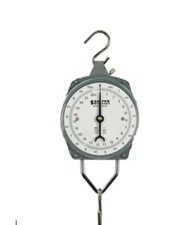 Salter Brecknell 235-6 Dial Mechanical Hanging Scale,220lb x 1 lb,100kgx500g