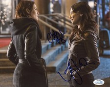 Floriana Lima Chyler Leigh Supergirl  Autograph Signed 8x10 Photo ACOA #2