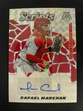RAFAEL MARCHAN 2021 MOSAIC BASEBALL SCRIPTS PRIZM AUTO - PHILADELPHIA  *7747