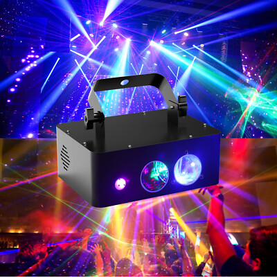 RGB Laser Beam Projektor DJ Disco Sternenhimmeleeffekt DMX Strobe dj Partylicht