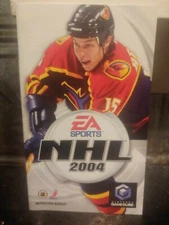 NHL 2004 Nintendo GameCube Original EA Sports Hockey Game Instruction Booklet