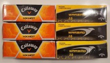 18 New Callaway HX Hot Plus/Callaway Warbird 2.0 Distance Logo Golf Balls