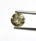 GIA certified .81ct I3 S-T fancy color yellow loose round diamond estate Natural — photo 3