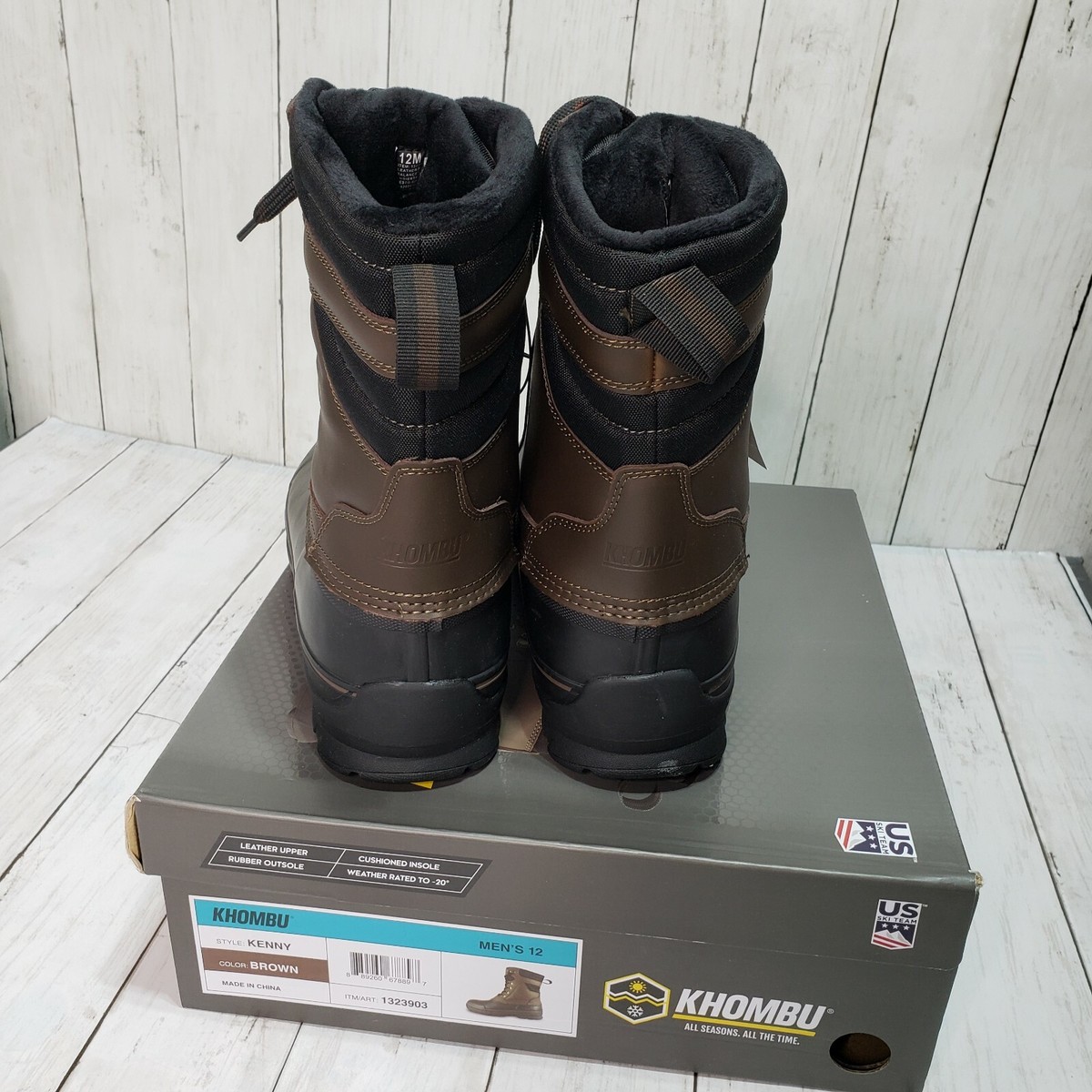 NIB Khombu Kenny Hiking Boots NIB Khombu Men main image 2