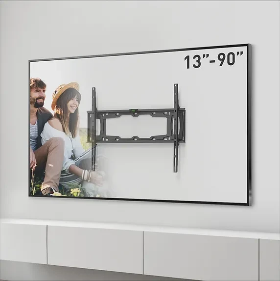 BARKAN E400+ Fixed Flat/Curved Screen TV Wall Mount 13" - 90" Holds up to 132lbs - Image 4 of 4